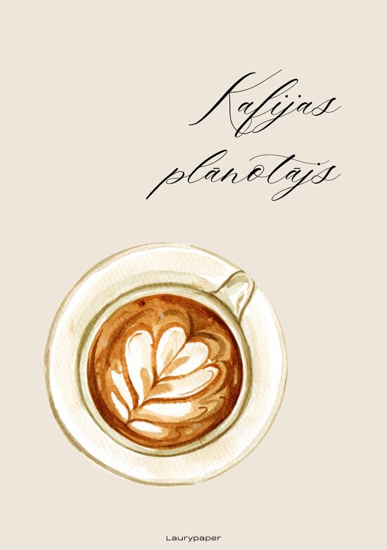 Septembra plānotājs- Laiks Kafijai